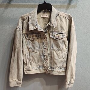 Madewell Jean Jacket Indigo Wash Size Small